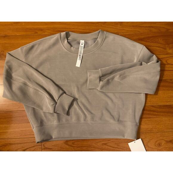 Lululemon Oversized Soft Cropped Longsleeve Top - Picture 1 of 10